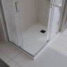Душевой поддон из искусственного мрамора BELBAGNO TRAY-MR-UNO-AH-120/80-35-W-NO