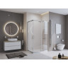 Душевой поддон из литьевого мрамора 140x80 см BELBAGNO TRAY-MR-UNO-AH-140/80-35-W-CR