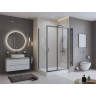 Душевой уголок BELBAGNO UNO-195-AH-1-120/100-C-Cr